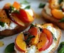 Best Peach Bruschetta With Whipped Ricotta: An Amazing Ultimate Recipe